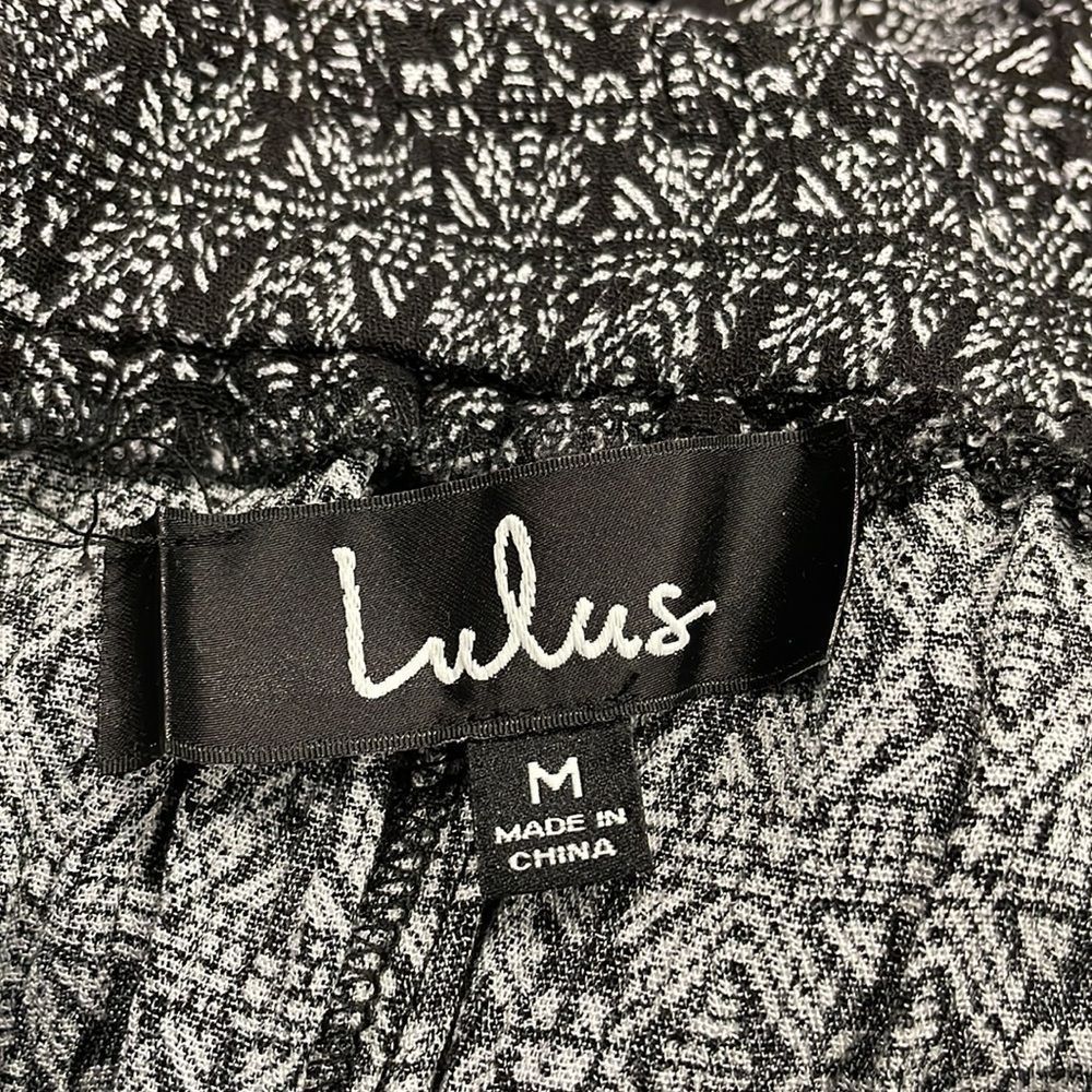 Lulu's Gray Patterned Jumpsuit - Picture 3 of 6